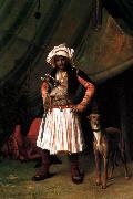 Jean Leon Gerome Bashi-Bazouk and his Dog China oil painting reproduction
